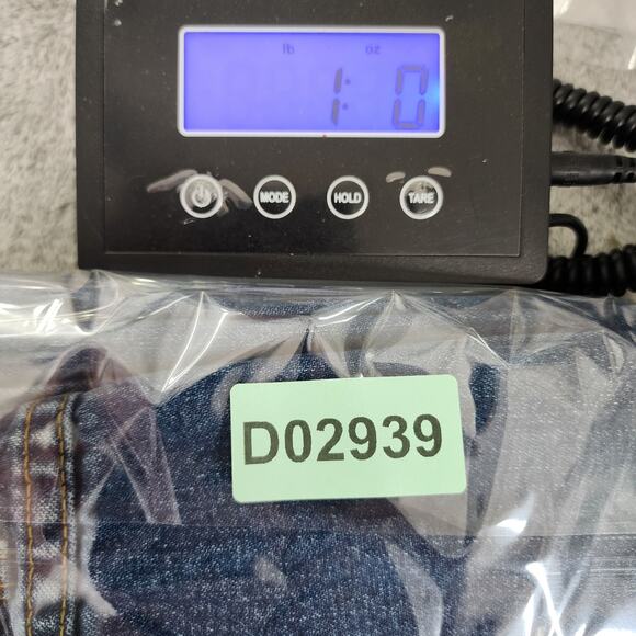 Vintage 90s Ann Taylor Jeans Womens 12 Blue High Rise Wide Leg Baggy Loose Fit - Picture 11 of 11